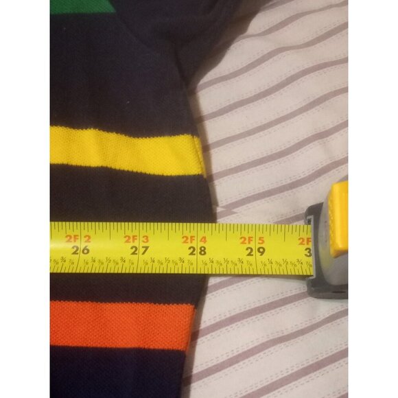 Polo by Ralph Lauren Men’s Navy Striped SS Polo Shirt Sz 2XB BIG - Picture 12 of 13